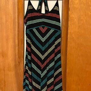Women’s Patagonia Striped Multicolor  Dress w/built in bra